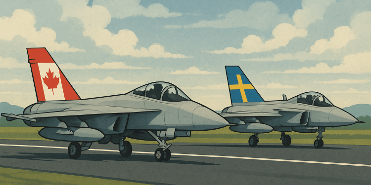 Canada Sweden defence pact reshapes fighter jet competition