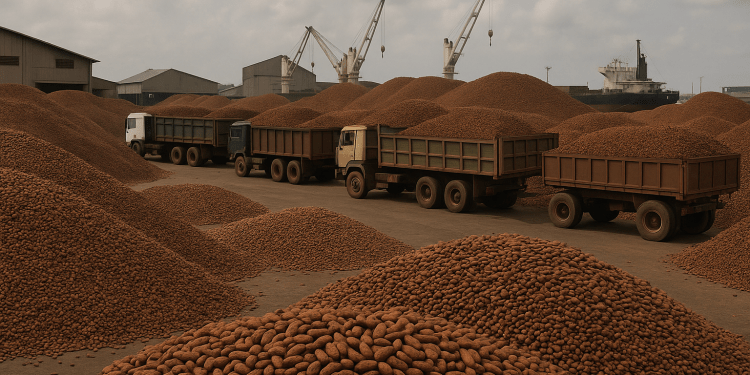 What’s driving the sudden cocoa pile-up at Ivory Coast’s busiest ports?