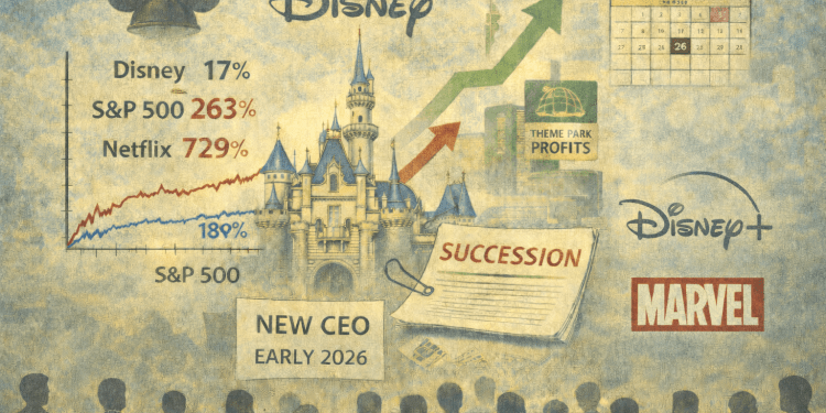 Disney expected to appoint new CEO in 2026; why is it crucial for the stock?
