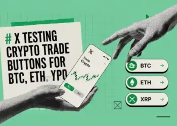 X Testing Crypto Trade Buttons for BTC, ETH, XRP and More